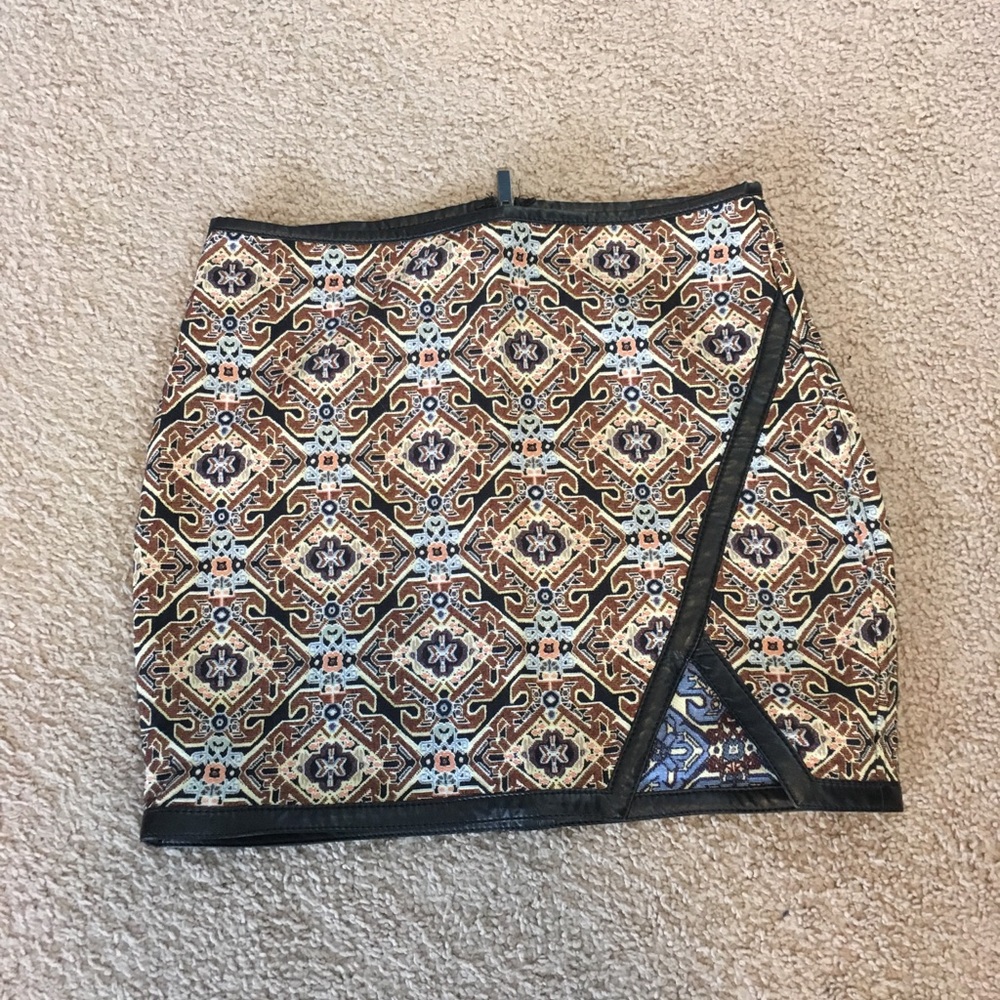 Reversible Mini Skirt